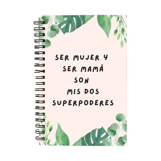 Libreta "Mujer y mamá"