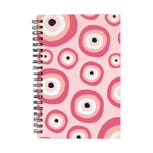 Libreta "Ojo turco rosa"