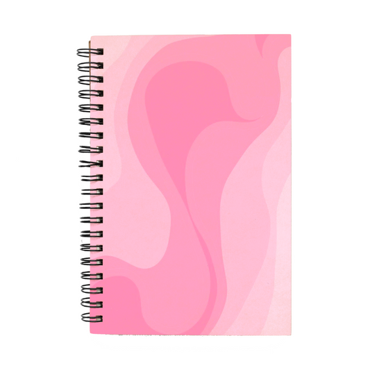 Libreta "Pink Waves"