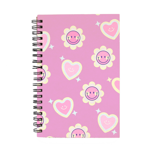 Libreta "Flor Smiley"