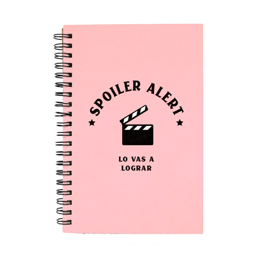 Libreta "Spoiler Alert"