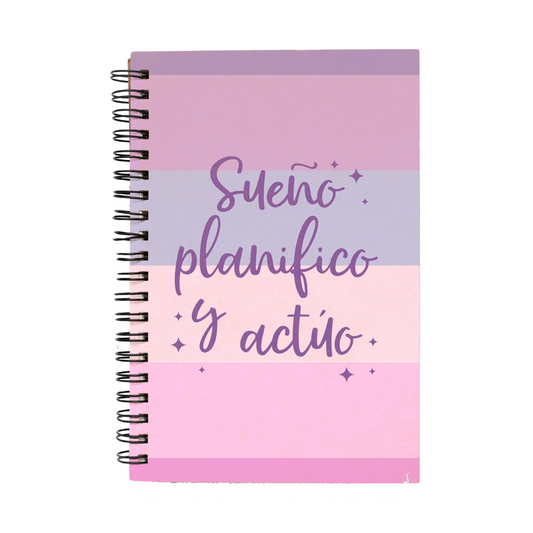 Libreta "Sueño, planifico y actúo"