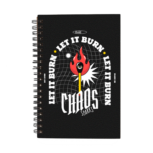 Libreta "Let it burn"